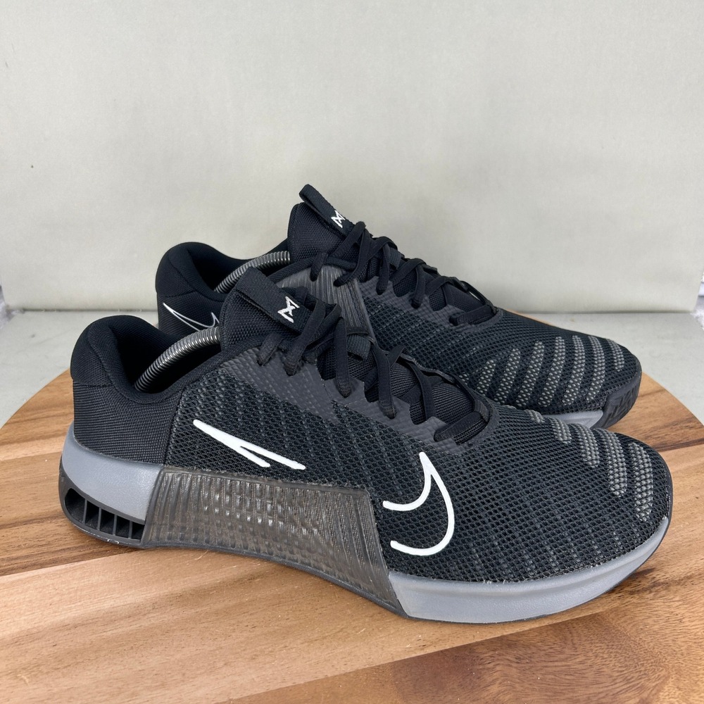 Nike Metcon 9 Team Issued Dallas Stars Mens Black Grey Training Shoes Size 12